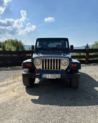 Jeep Wrangler cena 60000 przebieg: 240000, rok produkcji 2001 z Wisła małe 232